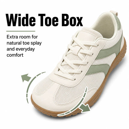 Unisex Wide Fit Barefoot Hiking Shoes with Wide Toe Box & Non-Slip Sole