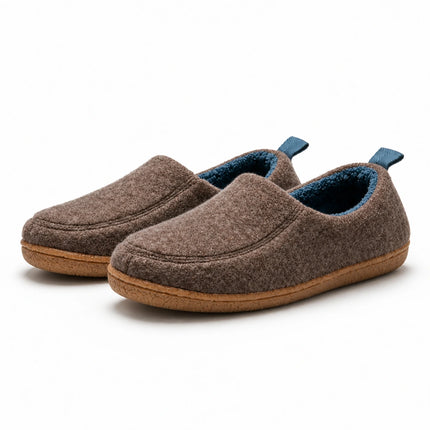 Unisex Orthopedic Warm Slippers – Fleece-Lined Supportive House Shoes