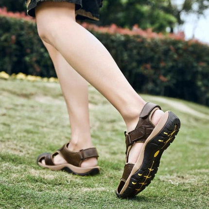 Men’s Extra Wide Toe Orthopedic Sandals with Adjustable Straps