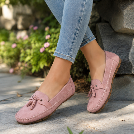Women’s Orthopedic Extra Wide Suede Loafers