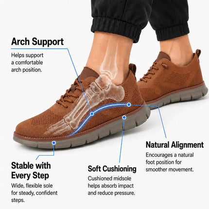 Men’s Ultra Comfortable Orthopedic Shoes