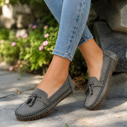 Women’s Orthopedic Extra Wide Suede Loafers