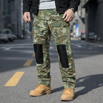 Men's Urban Cargo Hunting Trousers Waterproof Ripstop Outdoor Trousers