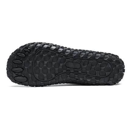 Orthopedic Suede Barefoot Hiking Trainers | Wide Toe Box Walking Shoes - Unisex
