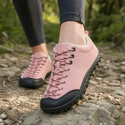 Barefoot Hiking Trainers Wide Toe Box Orthopedic Walking Shoes - Unisex
