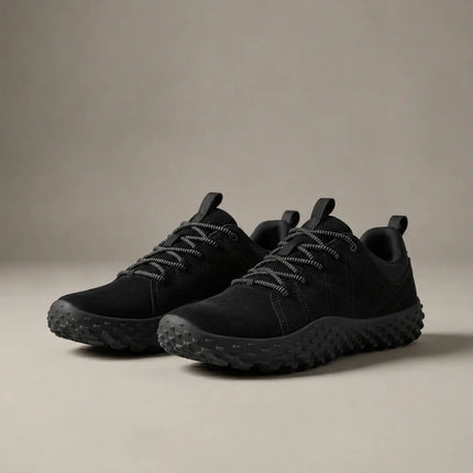 Orthopedic Suede Barefoot Hiking Trainers | Wide Toe Box Walking Shoes - Unisex