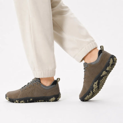 Orthopedic Suede Barefoot Hiking Trainers | Wide Toe Box Walking Shoes - Unisex