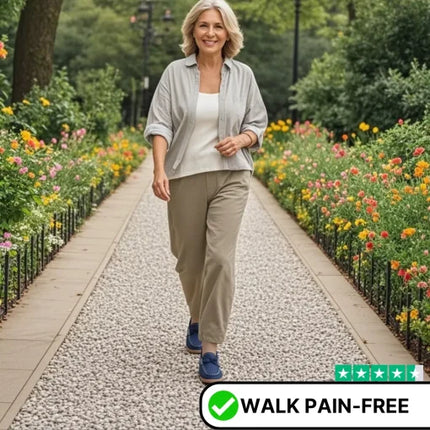 Women’s Orthopedic Slip-On Loafers | Soft Leather Walking Shoes