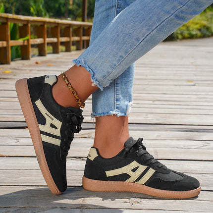 Women’s Orthopedic Suede Trainers | Non-Slip Comfort Walking Shoes