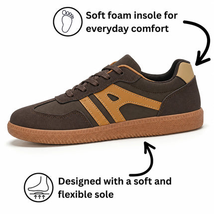 Women’s Orthopedic Suede Trainers | Non-Slip Comfort Walking Shoes