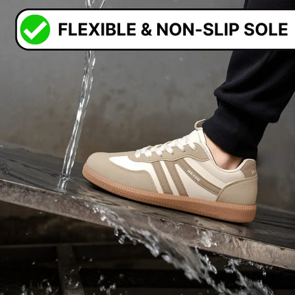 Women’s Orthopedic Suede Trainers | Wide Fit Comfort Shoes