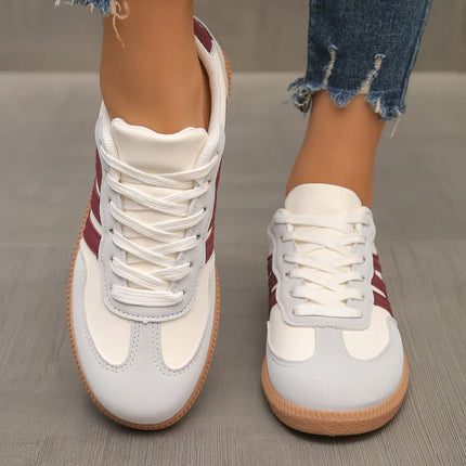 Women’s Orthopedic Suede Trainers | Wide Fit Comfort Shoes