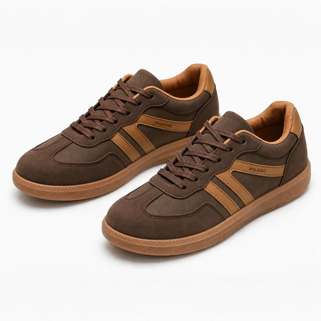 Women’s Orthopedic Suede Trainers | Wide Fit Comfort Shoes