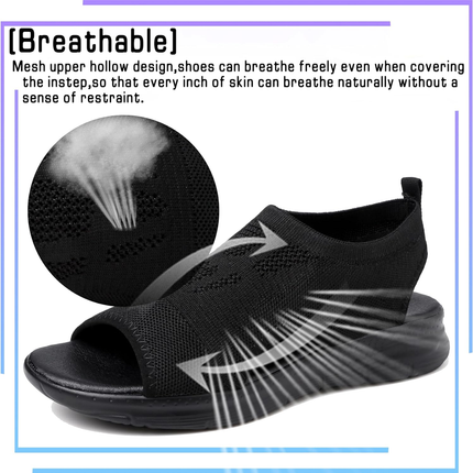 Women’s Orthopedic Walking Sandals | Arch Support & Cushioned Comfort