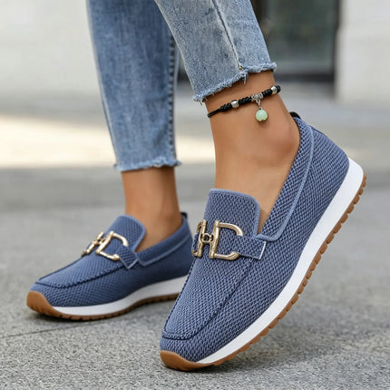 Women’s Wide Fit Orthopedic Loafers | Slip-On Comfort Shoes