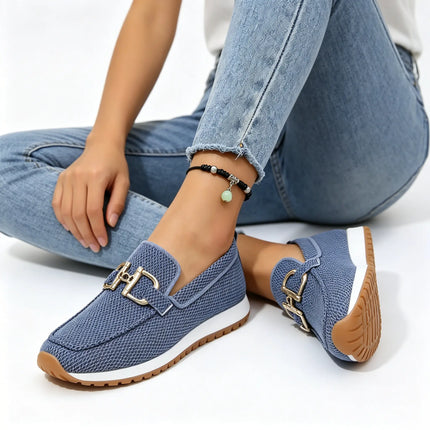 Women’s Wide Fit Orthopedic Loafers | Slip-On Comfort Shoes