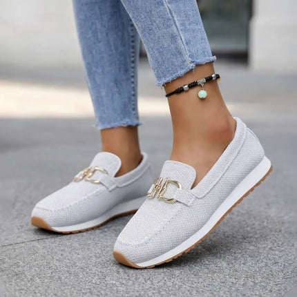 Women’s Wide Fit Orthopedic Loafers | Slip-On Comfort Shoes