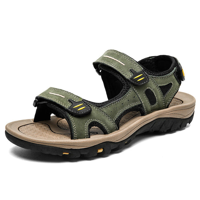Men’s Wide Toe Box Adjustable Orthopedic Support Sandals