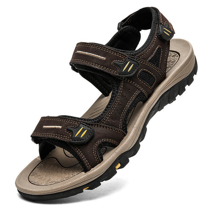 Men’s Wide Toe Box Adjustable Orthopedic Support Sandals