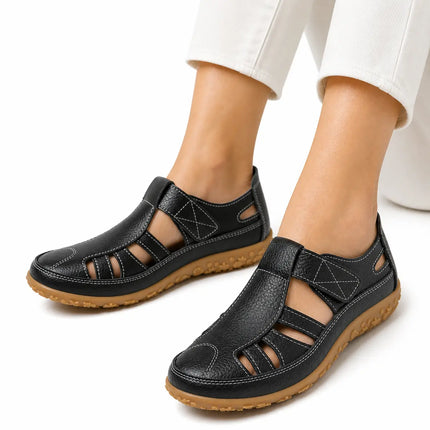 Orthopedic Wide Toe Box Leather Comfort Shoes