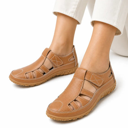 Orthopedic Wide Toe Box Leather Comfort Shoes