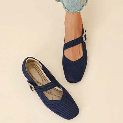 Women's Orthopedic Breathable Mary Jane Flats