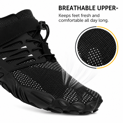 Lightweight Orthopedic Barefoot Shoes with Wide Toe Box – Unisex Flexible Comfort Walking Shoes