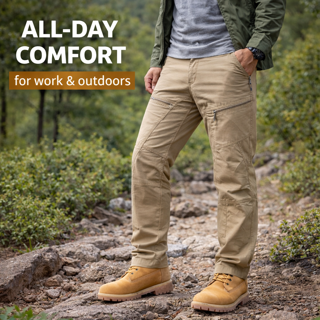 Men’s Outdoor Tactical Waterproof Cargo Trouser