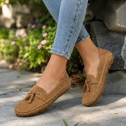 Women’s Orthopedic Extra Wide Suede Loafers