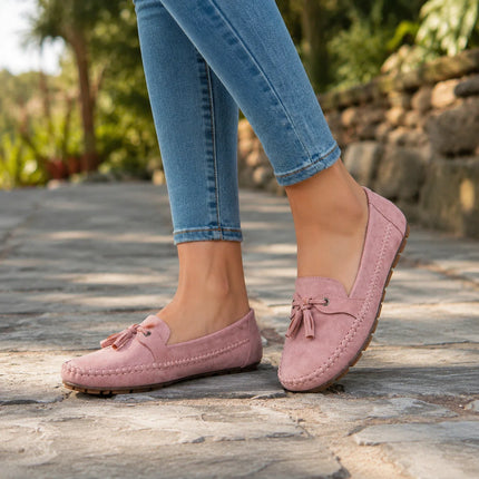 Women’s Orthopedic Extra Wide Suede Loafers