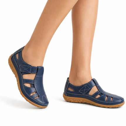 Orthopedic Wide Toe Box Leather Comfort Shoes