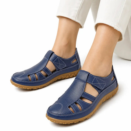 Orthopedic Wide Toe Box Leather Comfort Shoes