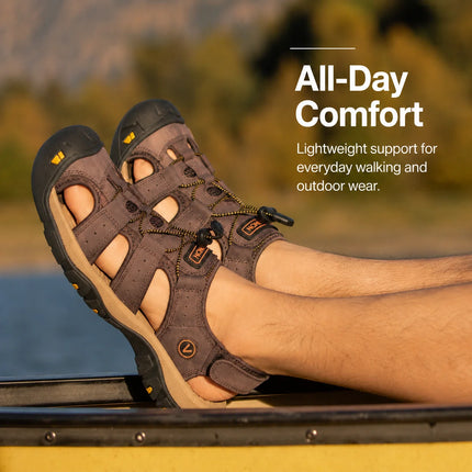 Men’s Orthopedic Comfort Sandals with Adjustable Straps
