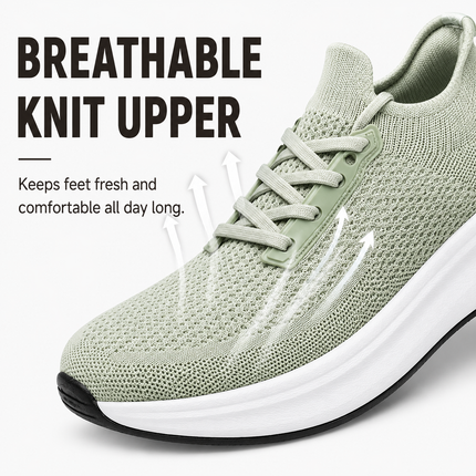 Wide Toe Box Comfort Walking Shoes – Lightweight & Non-Slip – Unisex