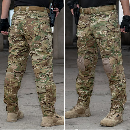 G3 Pro Combat Tactical Trousers with Knee Pads Rip-Stop Tactical Trousers