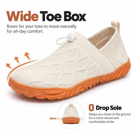 Barefoot Nursing Shoes with Wide Toe Box and Slip Resistant Sole- Unisex