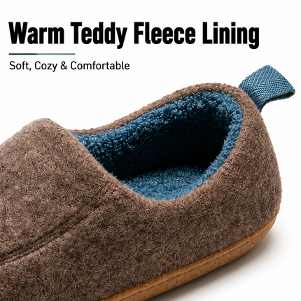 Winter Warm Slippers with Fleece Lining – Unisex