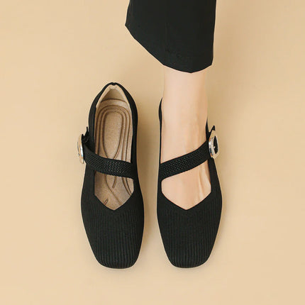 Women's Orthopedic Breathable Mary Jane Flats